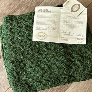Worsted Wool Aran Sweater Market Cable Heritage Throw